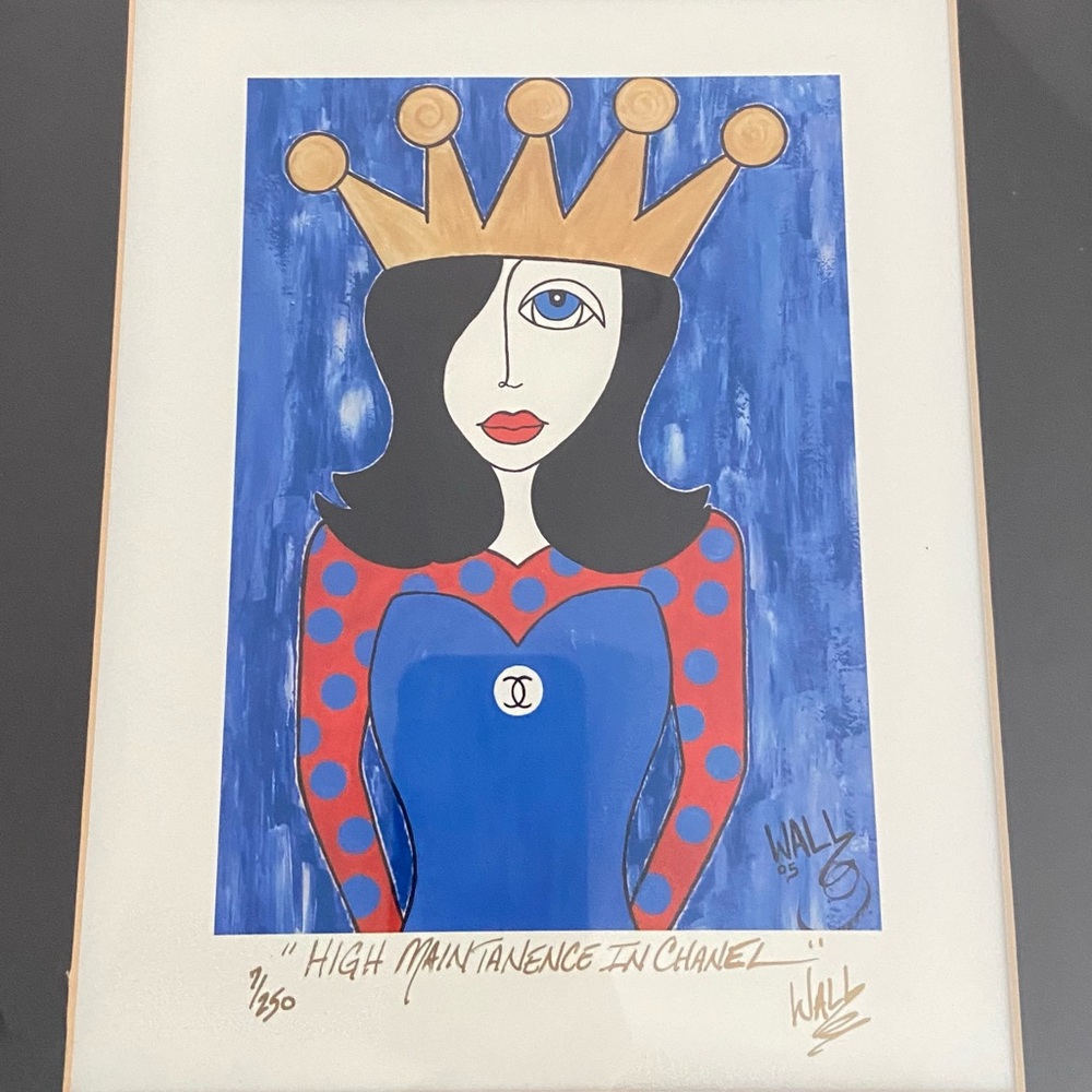 ‘Glamour Gals’ Print by Lorna Wallace